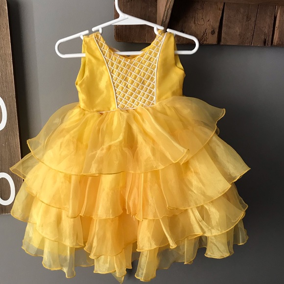 Toddler Pageant Dresses Gold